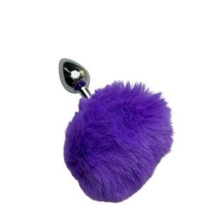 Plug anal cola de conejo – Metálico