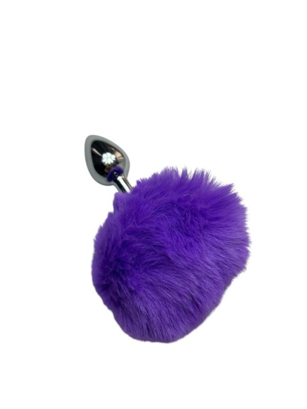 Plug anal cola de conejo – Metálico